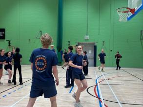 young sport leaders  basketball session