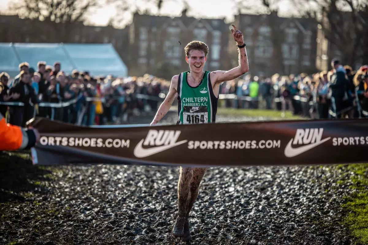 Richard Slade Winning National Cross Country 2025